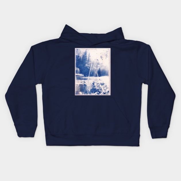 Stilled Kids Hoodie by bluekneetune